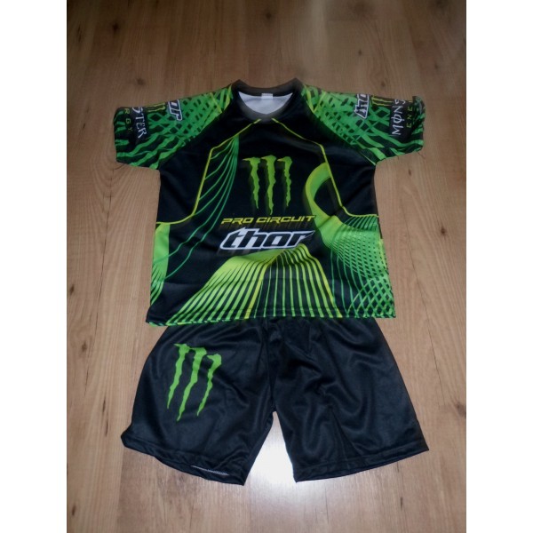 Monster Energy Kleidungsset schwarz THOR
