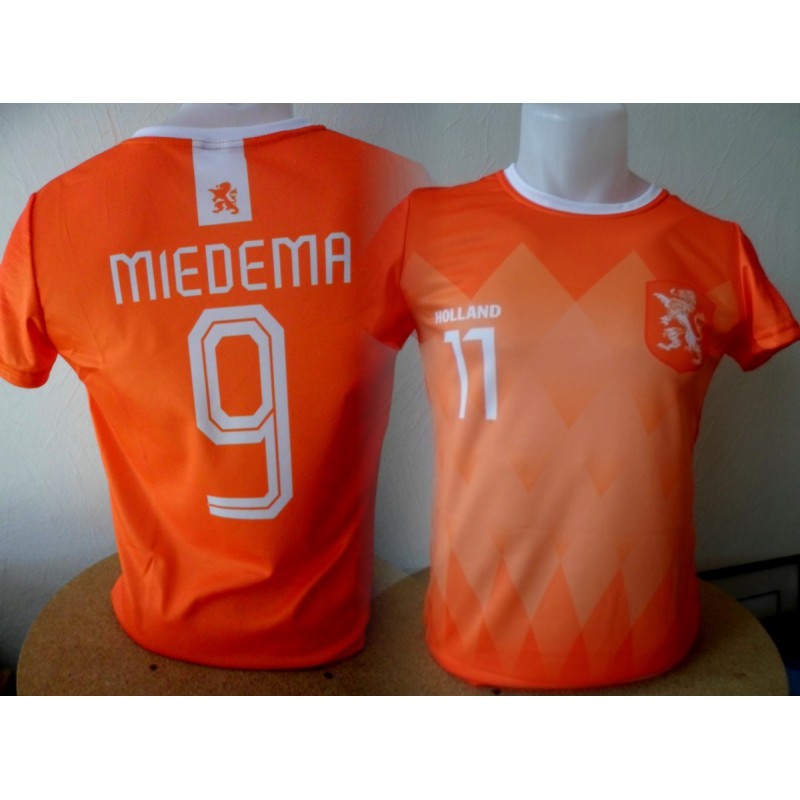 Nederlands dames elftal voetbalshirt oranje 2019 MIEDEMA Nederlands dames elftal voetbalshirt oranje 2019 MIEDEMA