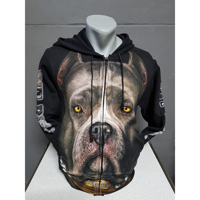 PIT BULL sweatervest kleur print Rock eagle PIT BULL sweatervest kleur print Rock eagle