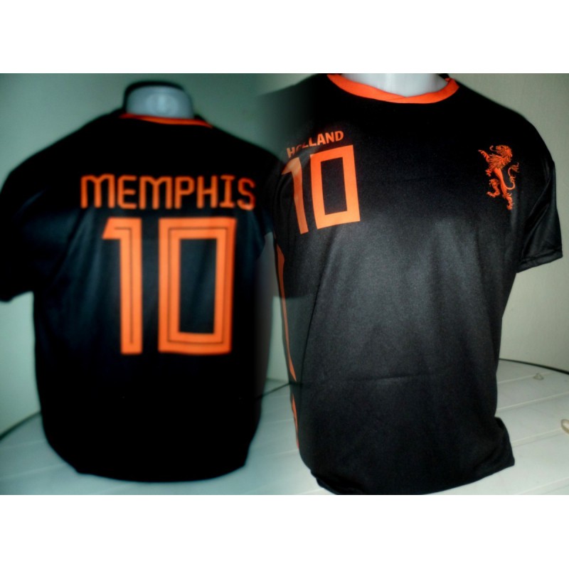 NEDERLANDS elftal voetbal shirt uit kleur 2021 MEMPHIS nr 10 NEDERLANDS elftal voetbal shirt uit kleur 2021 MEMPHIS nr 10