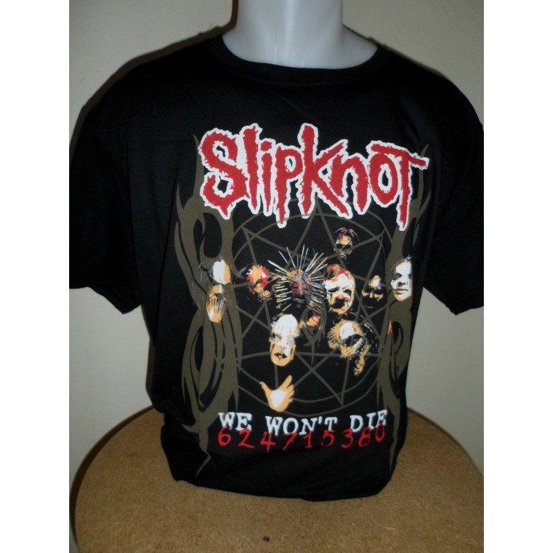Slip Knot shirt 9 koppen Slip Knot shirt 9 koppen