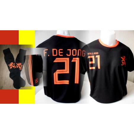 nederland elftal voetbal tenue  uit kleur f.de Jong
