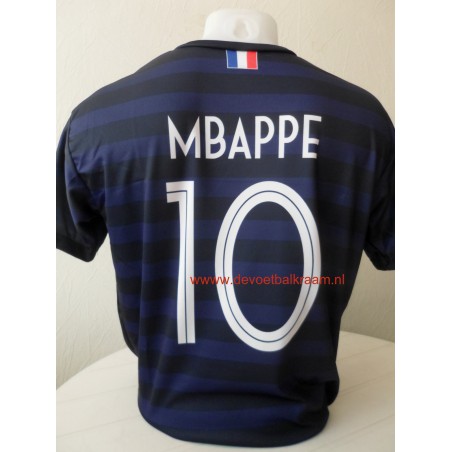 FRANKRIJK  nationaal elftal   voetbalshirt  2021 mbappe
