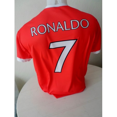 RONALDO  voetbal  Fan shirt  rood