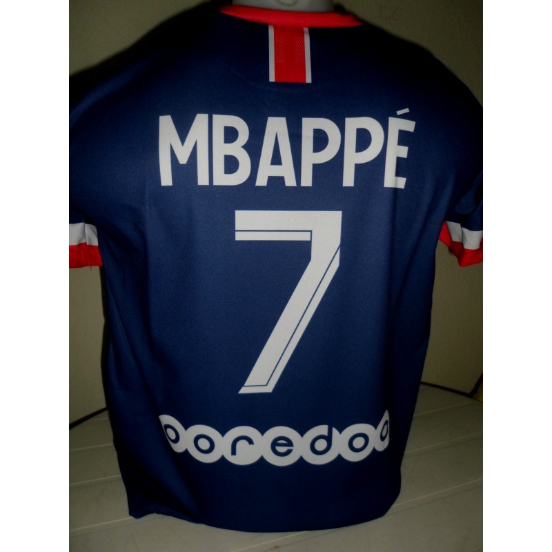 Mbappé fan voetbalshirt thuiskleur Mbappé fan voetbalshirt thuiskleur